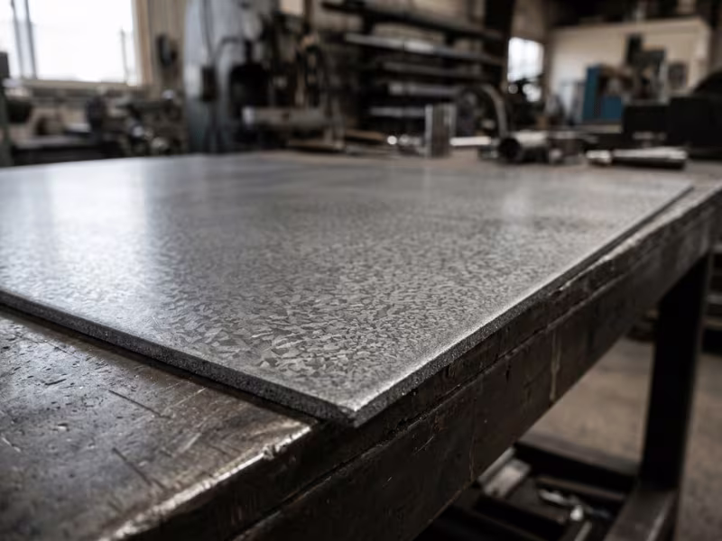 Bonderized steel sheet with a matte gray phosphate surface