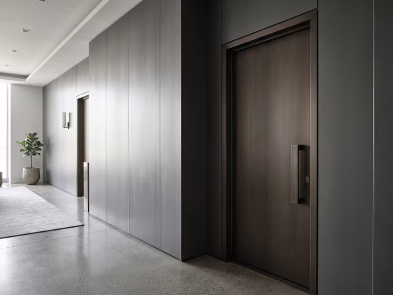 Decorative coated steel interior panels Decorative coated steel interior panels